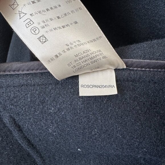 Burberry London Wool Coat - Black - Picture 5 of 5